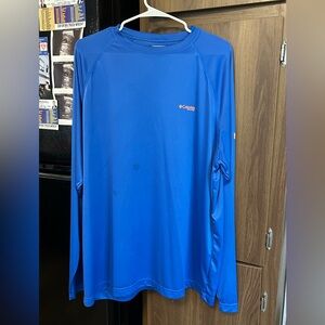 Columbia Royal Blue Performance Long Sleeve